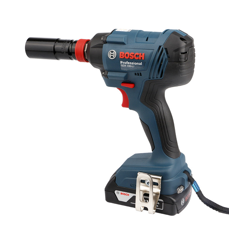 正品博世bosch锂电充电式冲击起子机套筒电动扳手手电钻gdx180-li