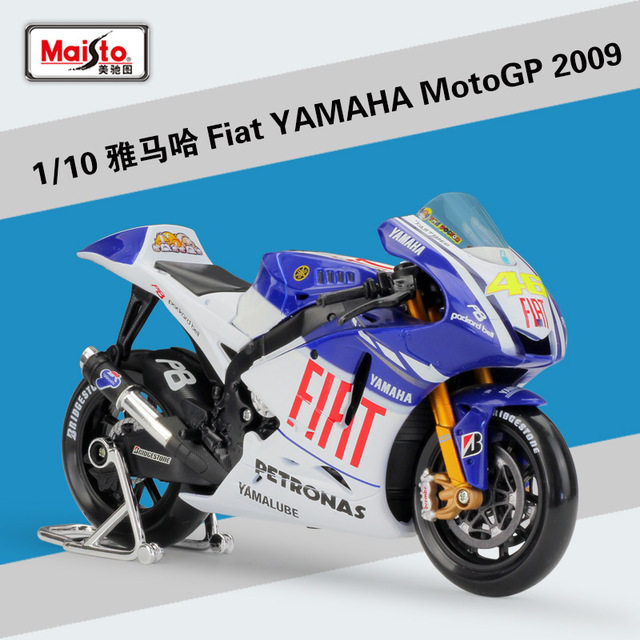 美驰图雅马哈罗西46号仿真摩托车赛车模型motogp2009车模