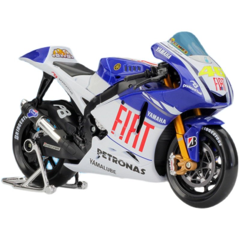 美驰图雅马哈罗西46号仿真摩托车赛车模型motogp2009车模