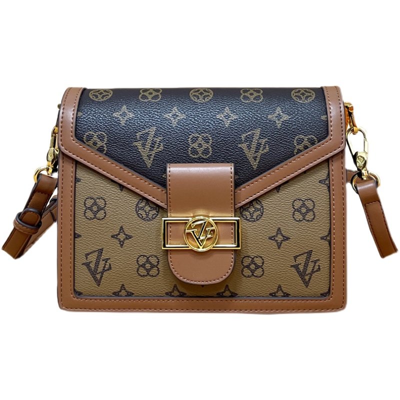 女包路易希奴尔正品高级网红时尚老花小方包百搭百搭女士包袋