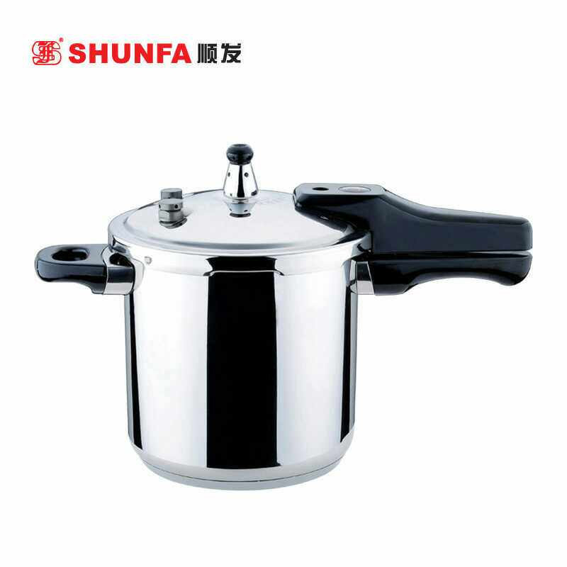 顺发发纯不锈钢压力锅加深加厚高压锅电磁炉燃气灶通用压力锅