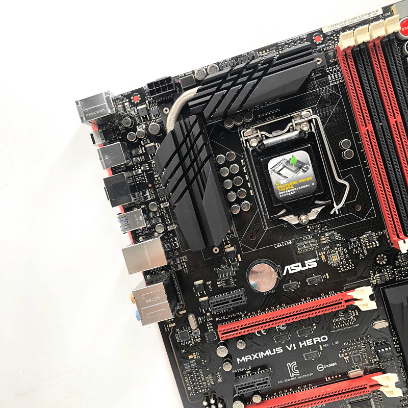 一年换新 asus/华硕 maximus vi hero z87主板 1150 支持i7 4790k
