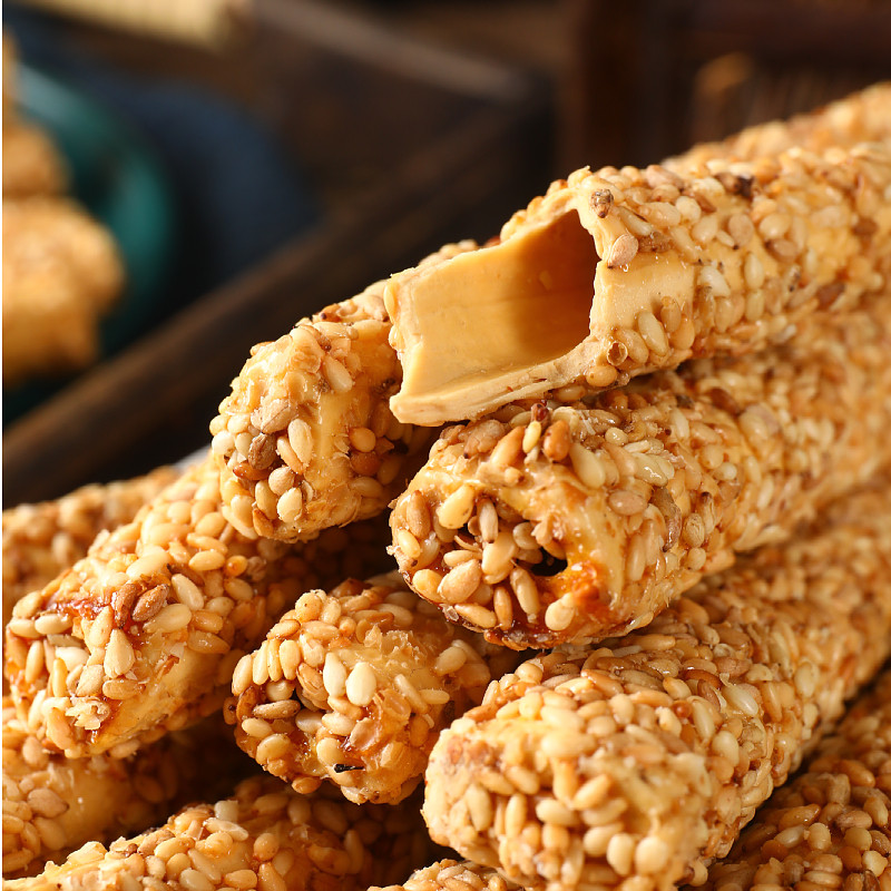 芝麻重庆特产江津芝麻官220g袋装麻糖老式麦芽糖传统糖果