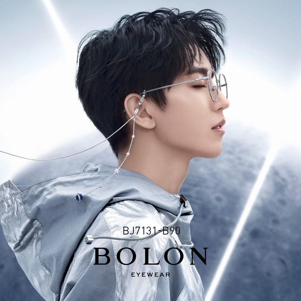 眼镜bolon暴龙近视近视眼复古金属光学王俊凯同款眼镜架