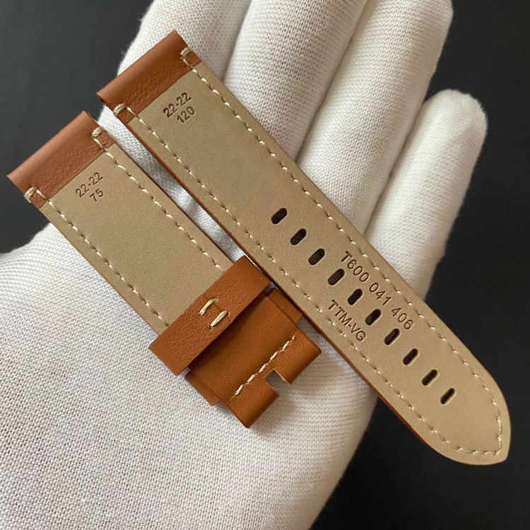 适配天梭1853速驰系列t116原装表带t116617a原厂真皮表链22mm针扣