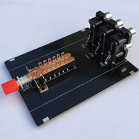 RCA音频源信号选择二进一出切换器2进1出二选一出1分2音频转接板