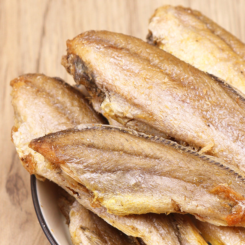 小黄黄鱼香烤香酥黄花鱼浙江特产即食海鲜零食鱼干