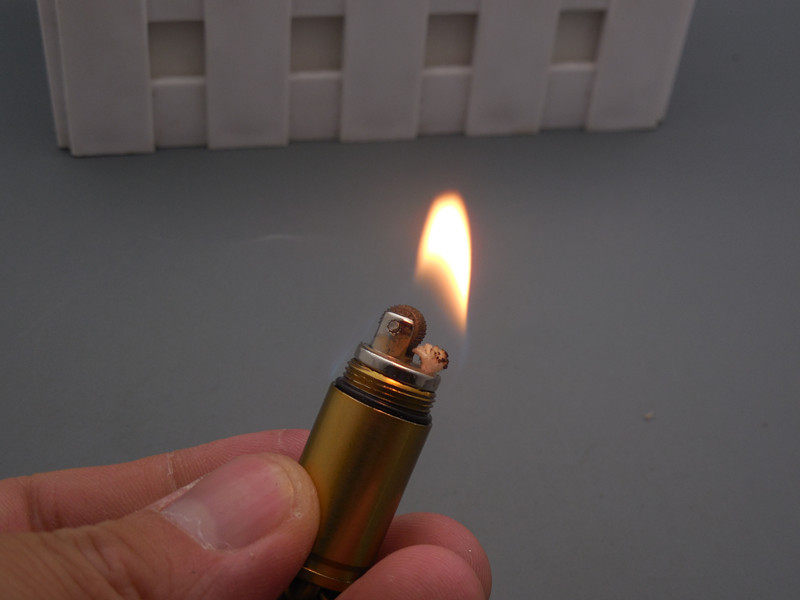 超小铜制迷你微型砂轮便携式煤油打火机袖珍钥匙扣煤油打火机