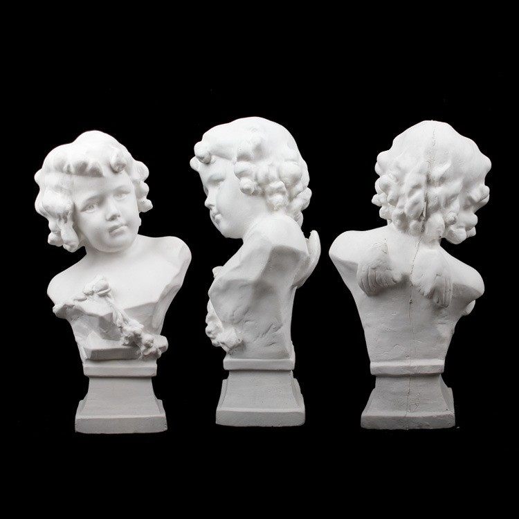 石膏像爱神天使丘比特头像教育配送素描套装美术用品画材静物包邮