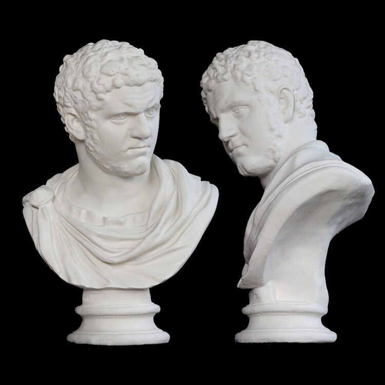 头像石膏克里克里克克拉胸像64cm素描写生专用石膏像