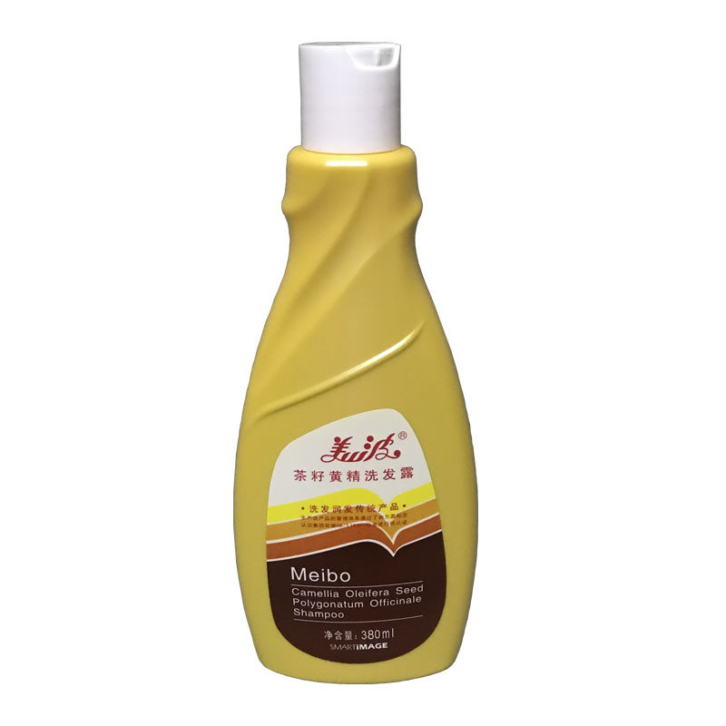 美波茶籽黄精洗发水380ml硅油天然润发国货精品洗发水