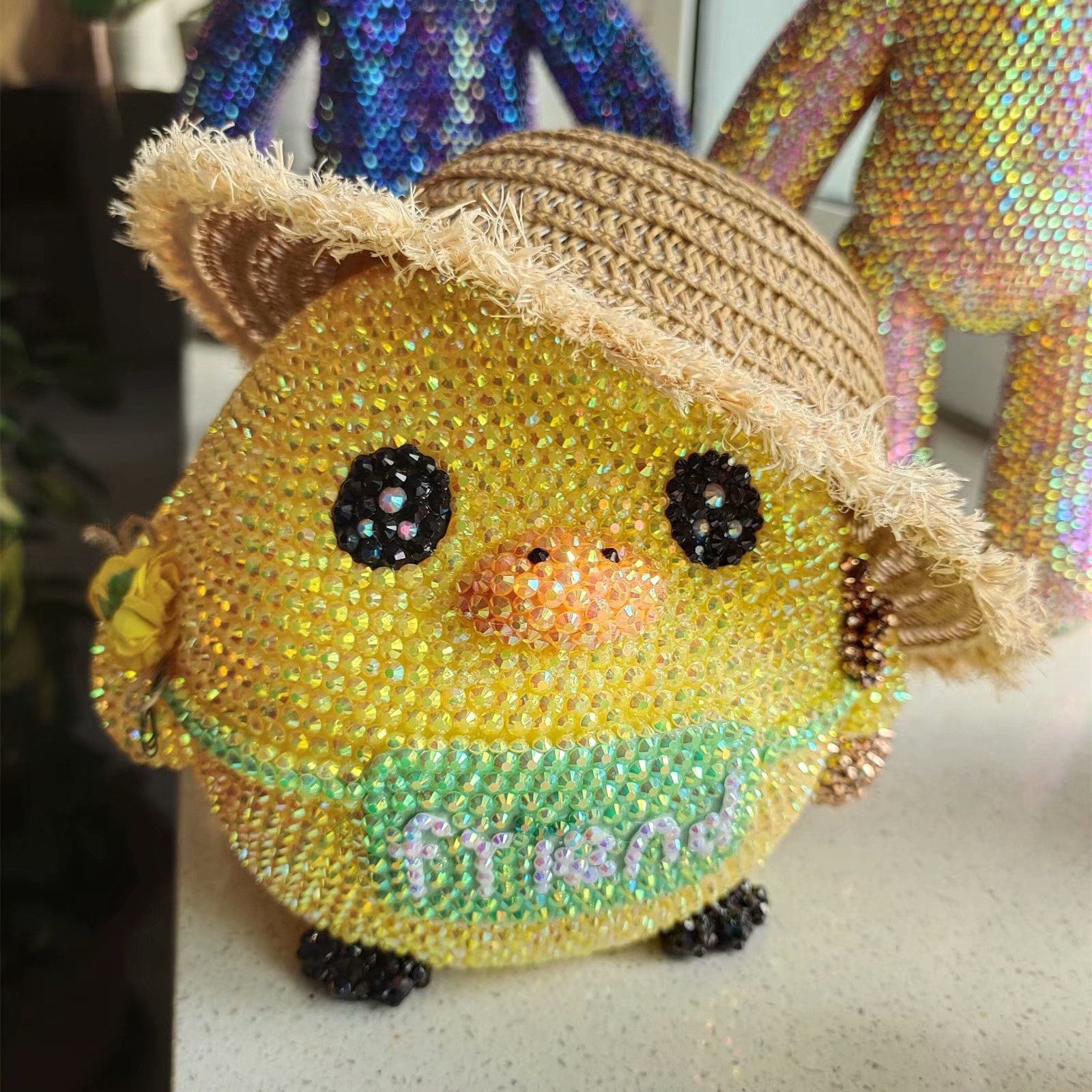 手工diy贴钻存钱创意储蓄罐大号储钱罐防摔成人储蓄罐