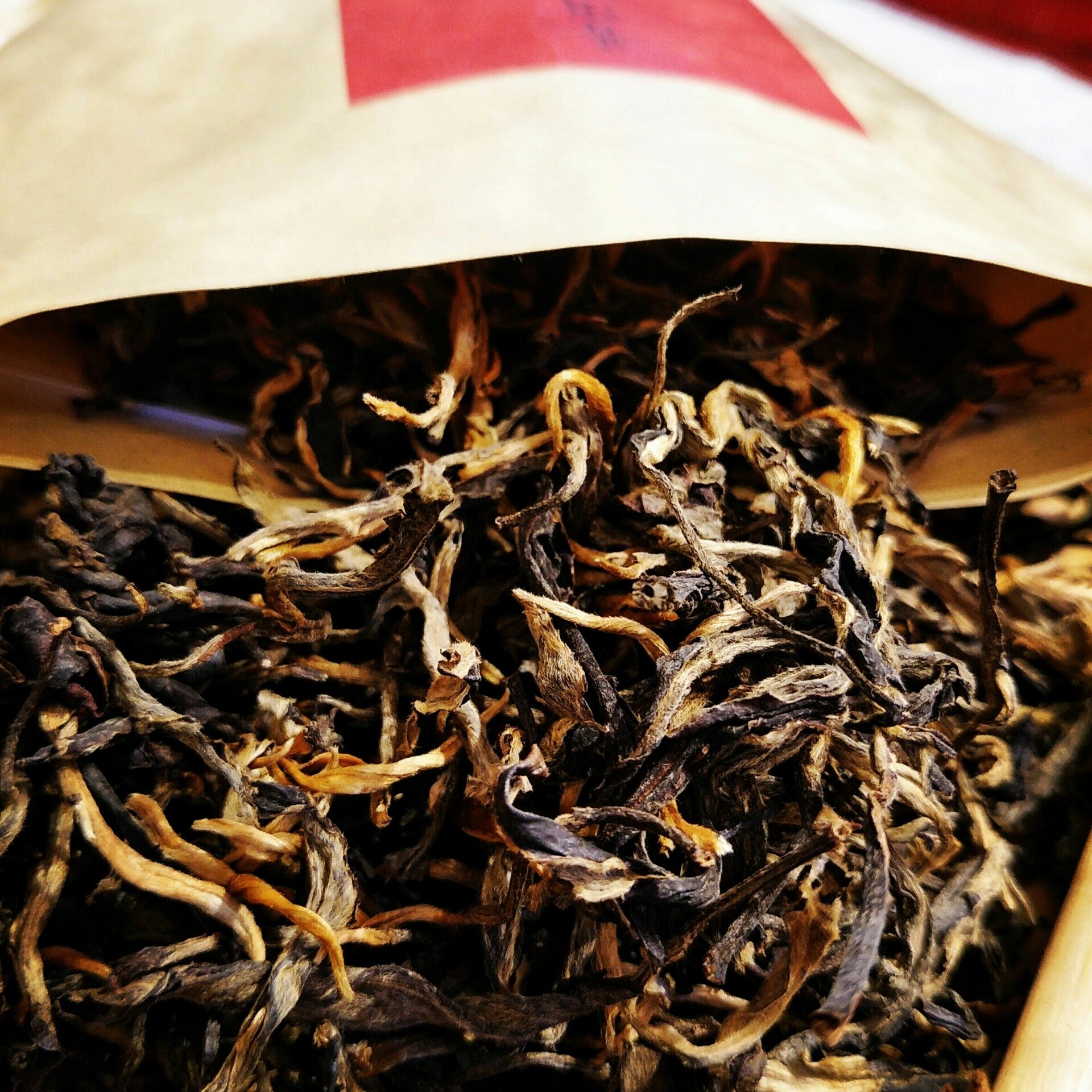 昆木散茶袋装滇红云南二一红茶老树普洱秧塔其它红茶