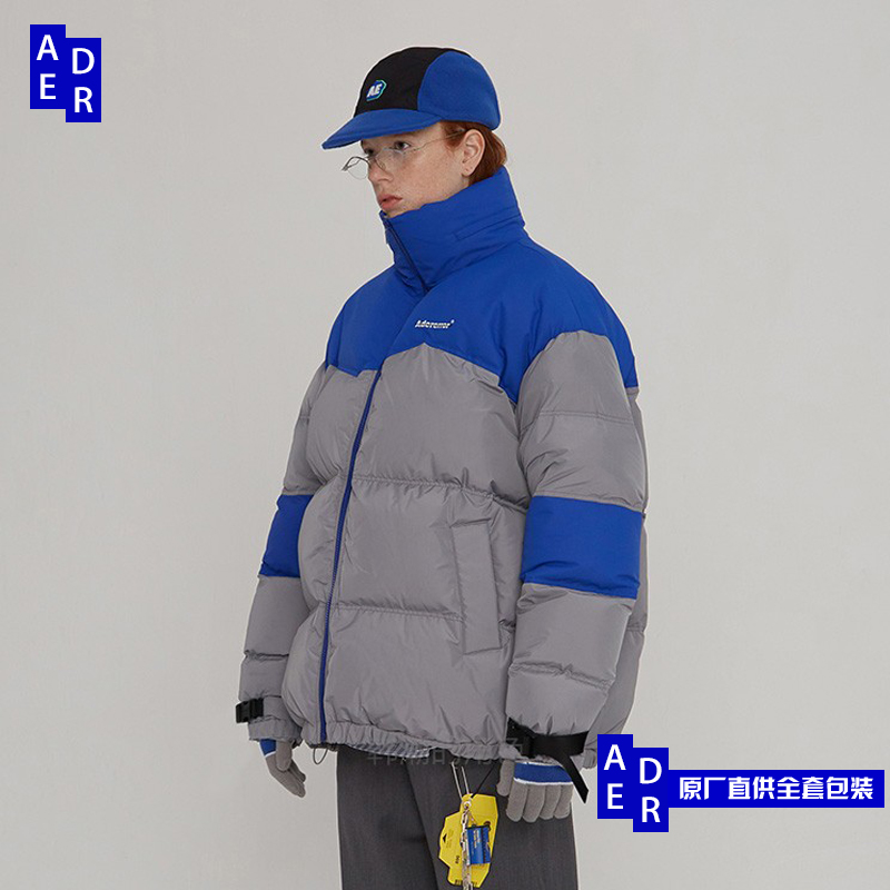正品ADER ERROR新款2021学生羽绒服男面包服情侣外套加厚冬季短款