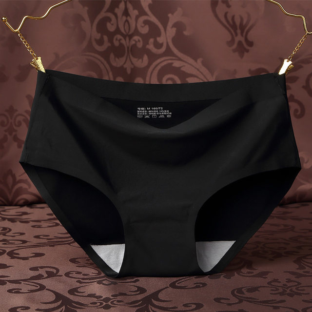Women's traceless underwear sports fitness underwear quick drying breathable briefs one piece ice silk hip high elastic sexy Women's traceless underwear sports fitness underwear quick drying breathable briefs one piece ice silk hip high elastic sexy