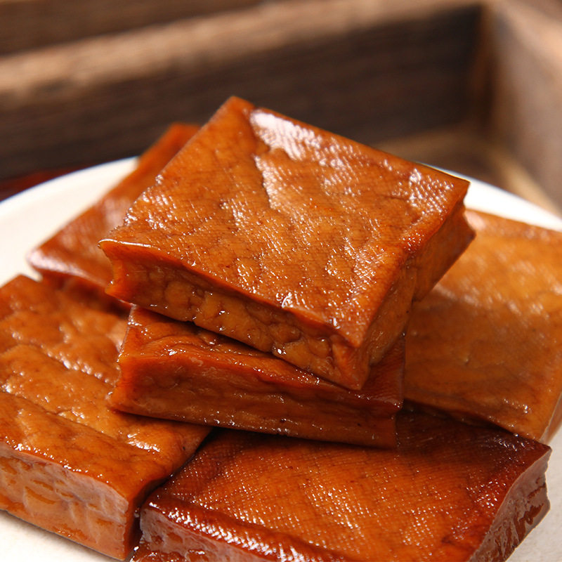 永泰卤盐干香辣味酱香味休闲零食豆干酱干香干即食豆制品湖南特产 –