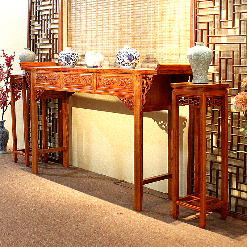 中式条案实木中堂供桌佛台神台案台供台客厅条案