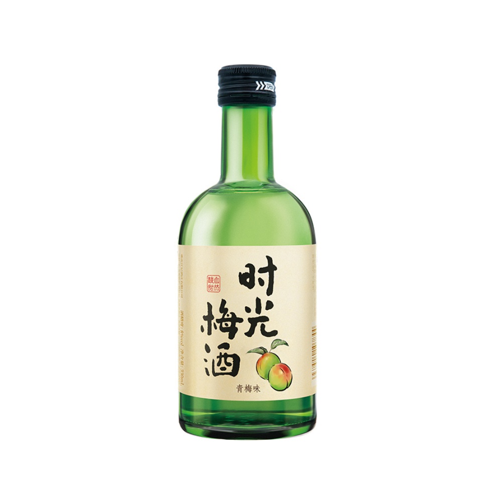 时光青梅梅子8度330ml1瓶果酒低度微醺女生梅酒
