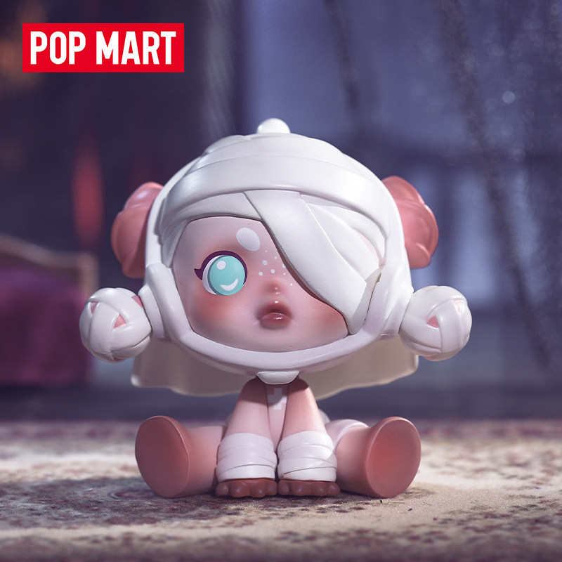popmart泡泡玛特skullpanda密林古堡系列散潮玩盲盒儿童礼物潮玩盲盒