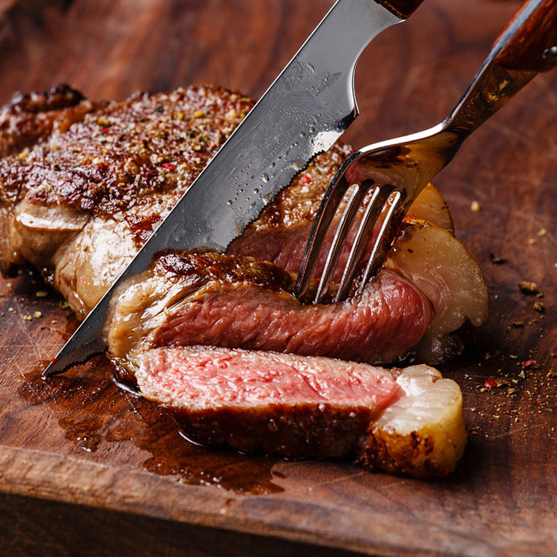 牛排茶牛原切加拿大aaa安格格斯套餐进口生鲜牛排