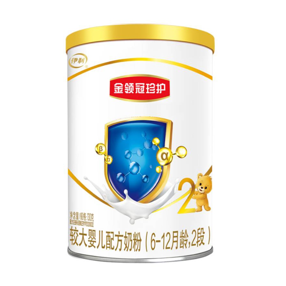奶粉伊利金领冠婴幼儿珍护2段130g1罐612月宝宝婴幼儿牛奶粉