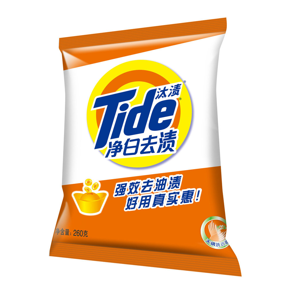 洗衣粉净白汰渍去渍去污260g清香无磷洗衣粉