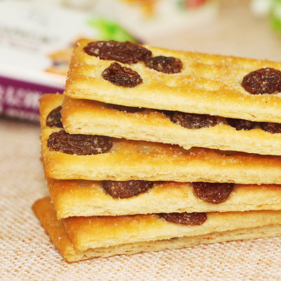 2件7折金富士年货夹层饼干1200g葡萄夹层饼干整箱零食点心富锦