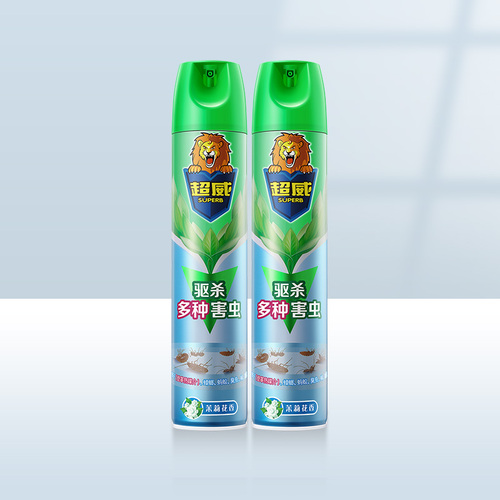 超威杀虫气雾剂茉莉清香500ml*2瓶喷雾剂杀蚊虫蟑螂药家用除虫剂 39.