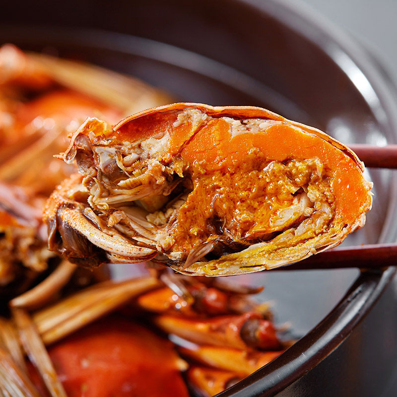 熟蟹四记联洋花雕熟醉400g卤味熟制全母大闸蟹蟹类制品