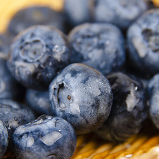 云南高山花香蓝莓特大果头茬鲜果自带花香蓝莓水果当应季整箱