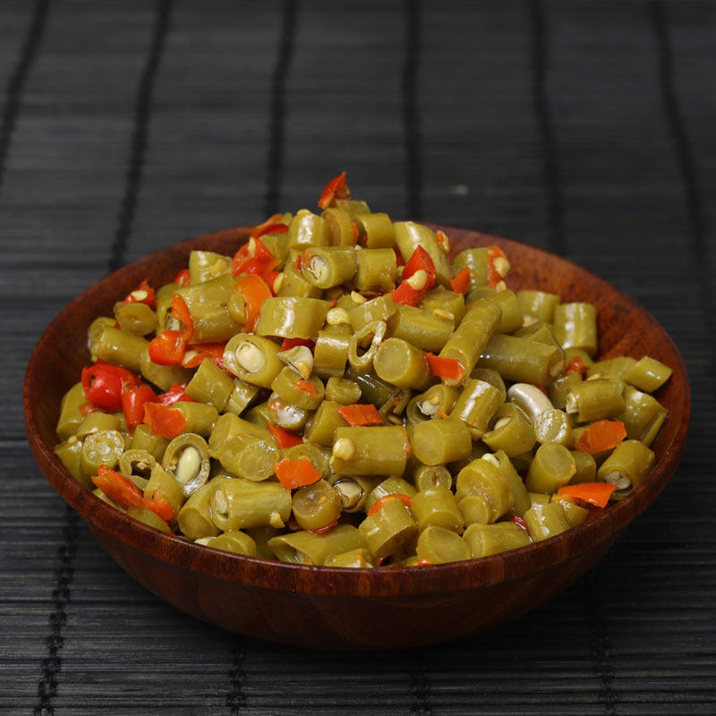 豆角小董酱菜农家280g酸辣豇豆即食下饭菜香辣腌制