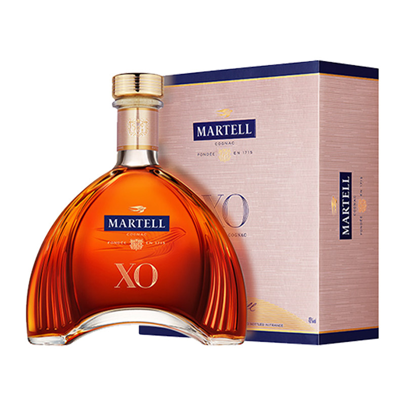 进口martell马爹利xo干邑白兰地350ml原装进口洋酒礼盒白兰地