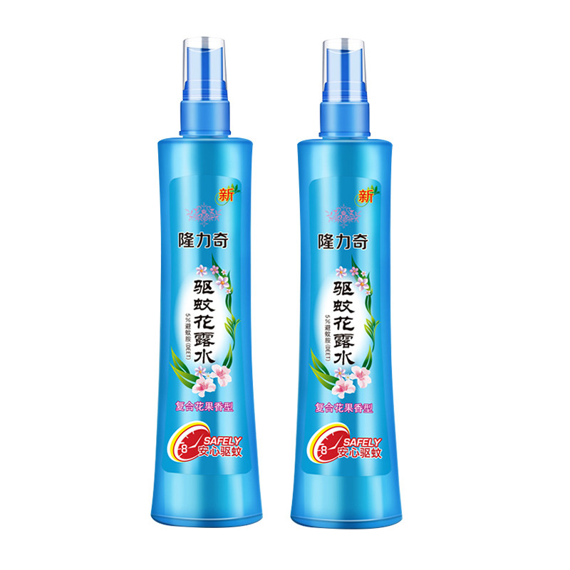 隆力奇清凉驱蚊虫蛇胆防蚊液195ml*2