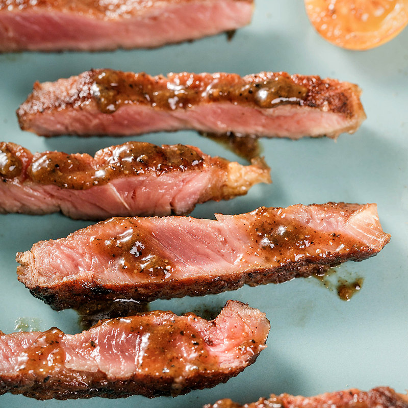 恒都国产整切菲力里脊牛排非合成130g生牛肉儿童家庭【包邮】