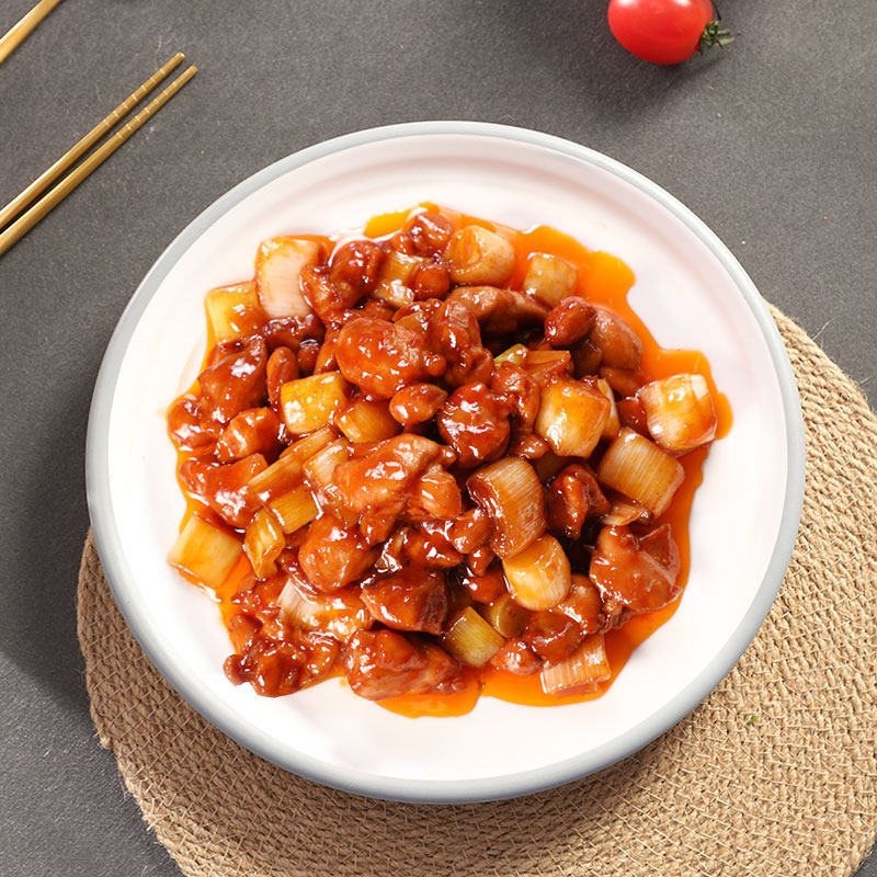 谷言半成品菜宫保鸡丁332g鸡腿肉