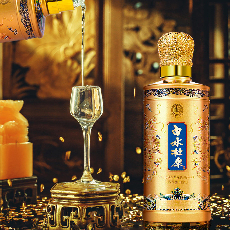 白水杜康龙腾四海500ml*6瓶礼盒