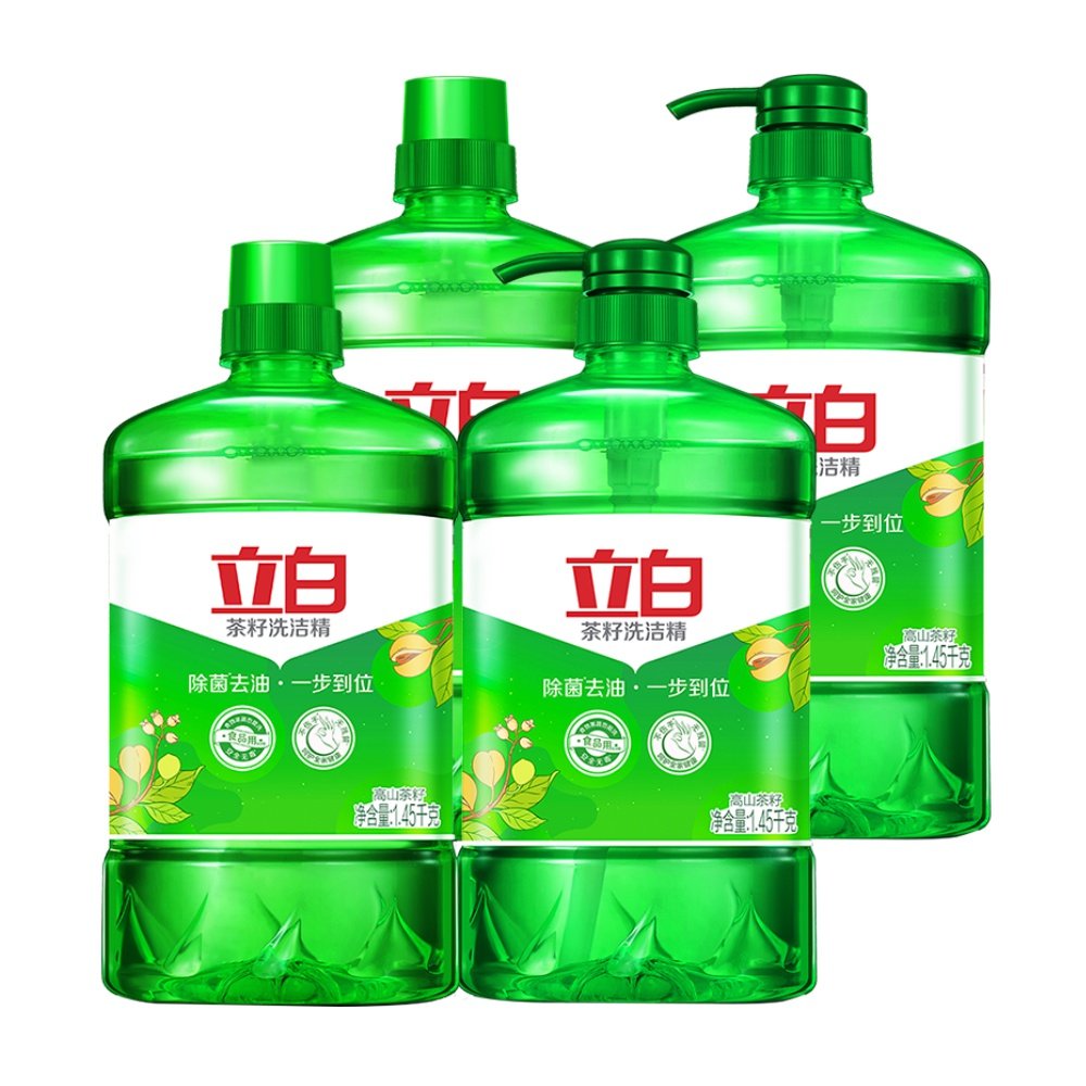 liby立白茶籽洗洁精145kg4瓶
