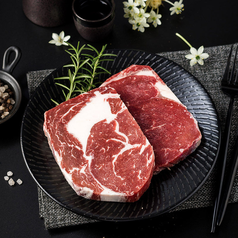 大庄园200g10g撒料260g眼肉西冷雪花240g菲力牛排
