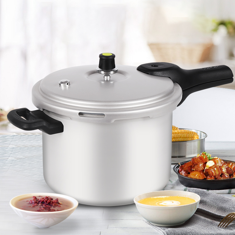 苏泊尔压力锅22cm铝合金高压锅家用燃气灶煤气灶明火专用yl223h2