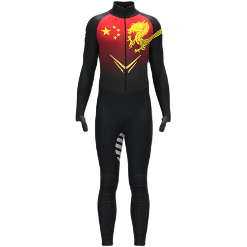 百淄达中国家队武大靖同款短道速滑滑冰轮滑成人速滑服