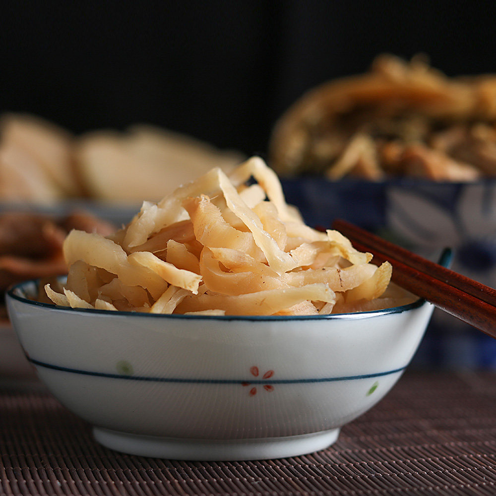 江门特产荷塘豉油王冲菜酱腌大头菜菜丝片甜梅菜腌制