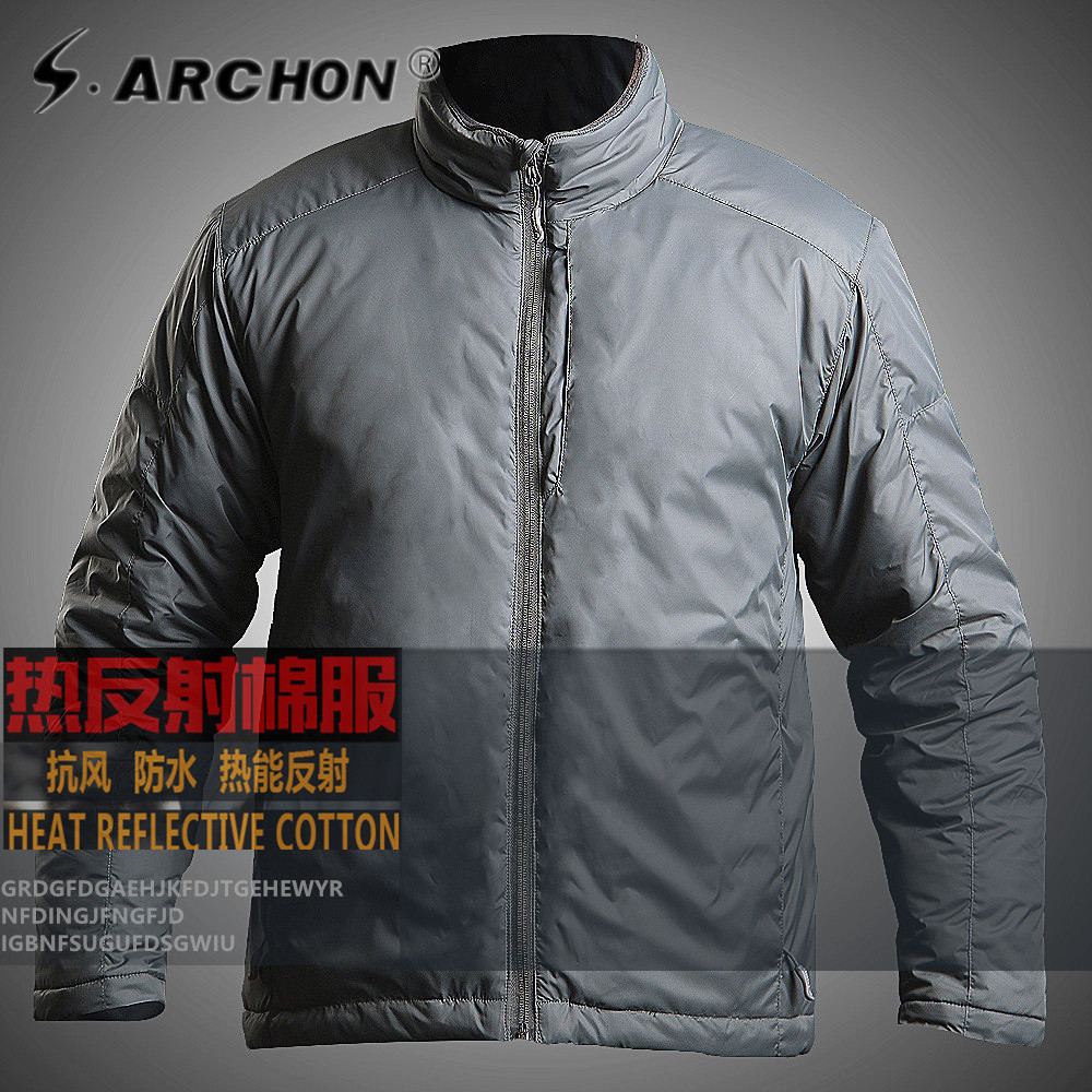 泰坦热反射战术棉服男士冬季户外保暖防风御寒防水棉衣外套冲锋衣