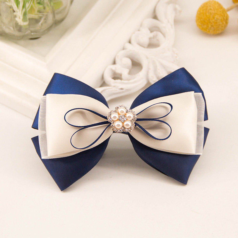 锁黛网红头花饰品韩国发饰淑女马尾蝴蝶结发夹大人简约发卡子头饰