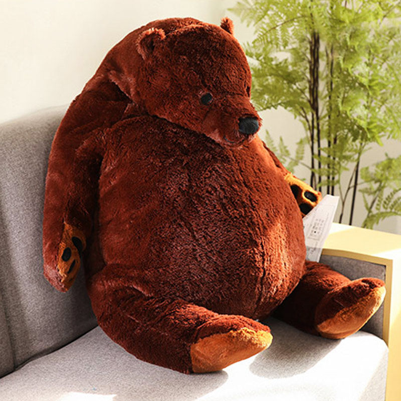 宜家ikea大熊抱枕毛绒玩具玩偶恩格斯库格棕熊狗熊毛绒布艺类玩具