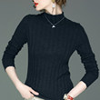 Merino Sweater Women's 100 Pure Wool Half High Neck Long Sleeve Bottomed Sweater New Winter Sweater Foreign Style Top Merino Sweater Women's 100 Pure Wool Half High Neck Long Sleeve Bottomed Sweater New Winter Sweater Foreign Style Top