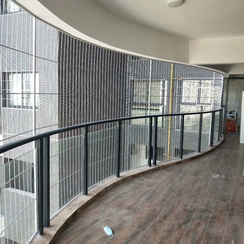 海南定制阳台隐形防护网钢条防盗网窗儿童防护栏防盗窗