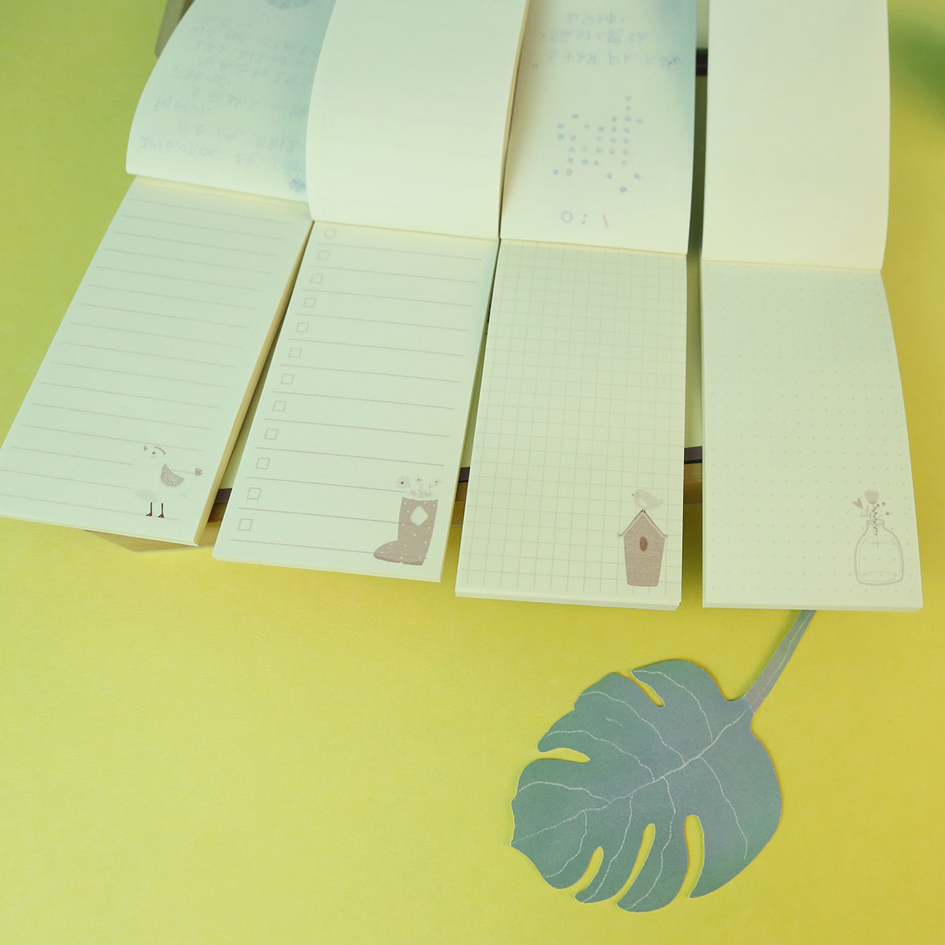 美橙小清新森系生活实用计划便签本随身携带记事本便条笔记本