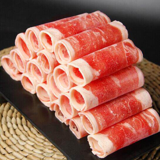 肉卷羊肉冷冻羔羊重庆火锅食材肥羊25kg商用自助羊肉卷