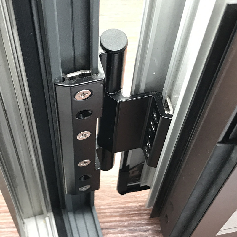 合页断桥铝隔热门铰链开门加长型金门卡槽暗合页