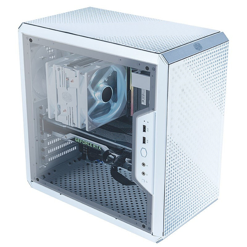 机箱酷冷至尊q500lq300l迷你miniitx台式大侧atx机箱